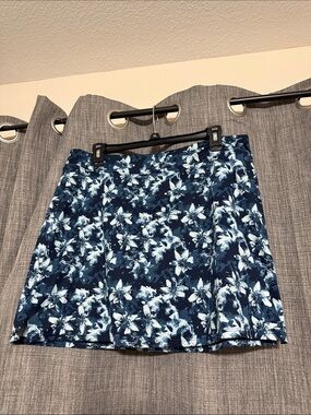 Tranquility by Colorado Clothing Navy Floral Skort